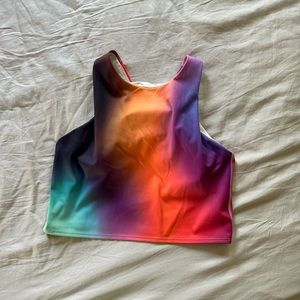 Athleta women’s Conscious Crop Top, Medium